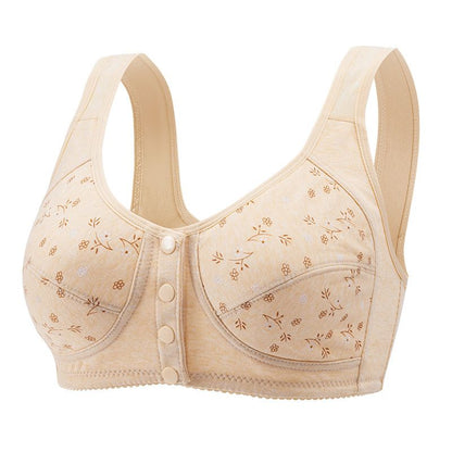 New Anti-Sagging Front Open Button Bra 2026 – Full Support | Lift & Shape