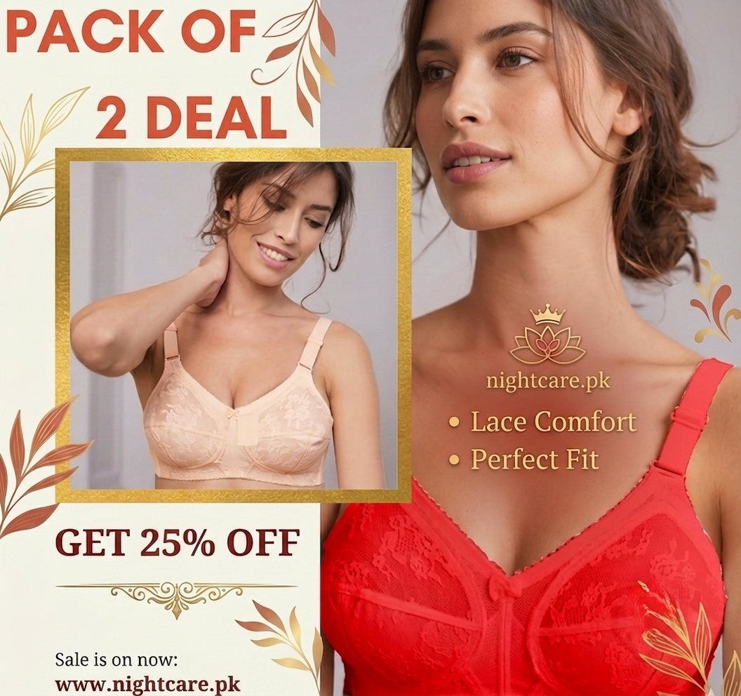 Pack of 2 Original Triumph Doreen Classic Bra – Full Support Non-Padded Value Pack