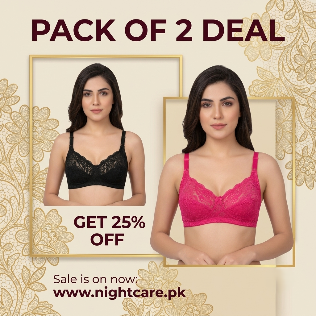 Pack of 2 Original Triumph Doreen Classic Bra – Full Support Non-Padded Value Pack