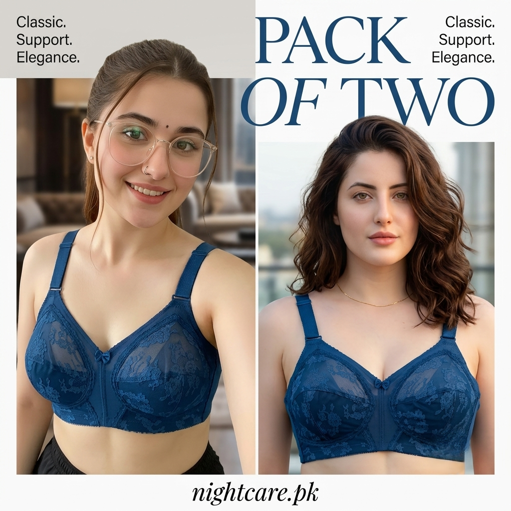Pack of 2 Original Triumph Doreen Classic Bra – Full Support Non-Padded Value Pack