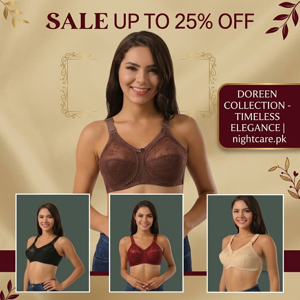 Pack of 4 Original Triumph Doreen Classic Bra – Full Support Non-Padded Complete Wardrobe Value Pack